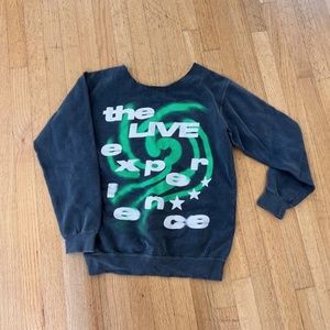 charlie puth rare cut neck sweatshirt